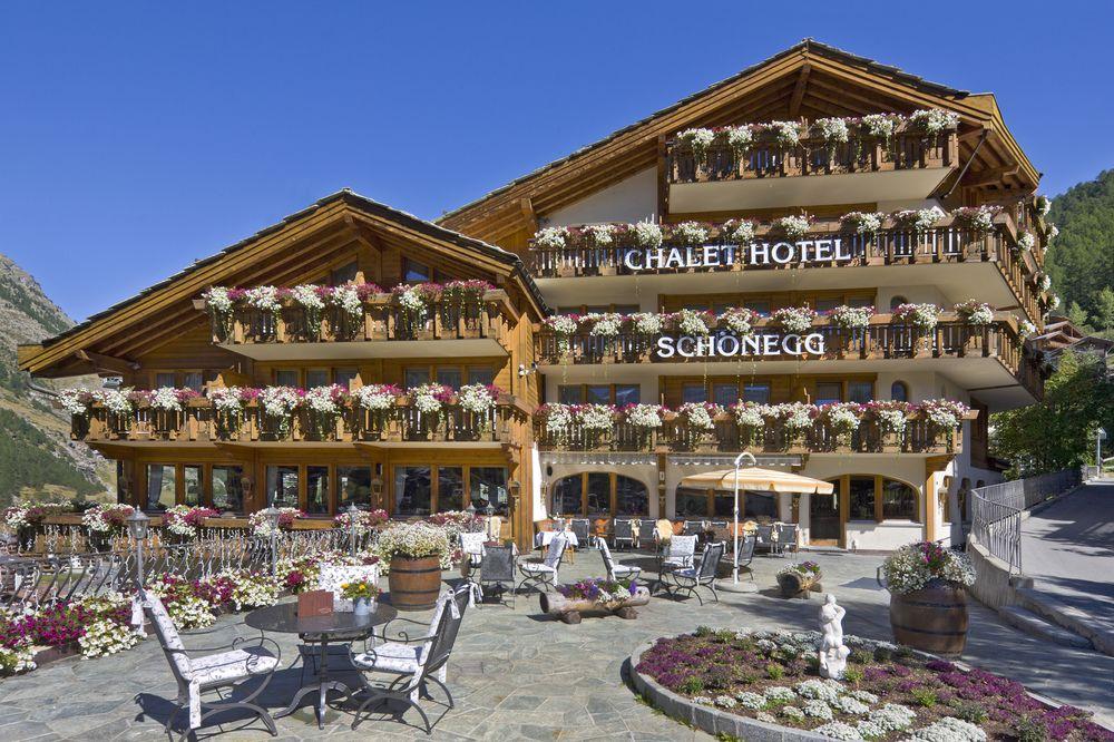 Relais & Chateaux Schonegg Zermatt Bagian luar foto