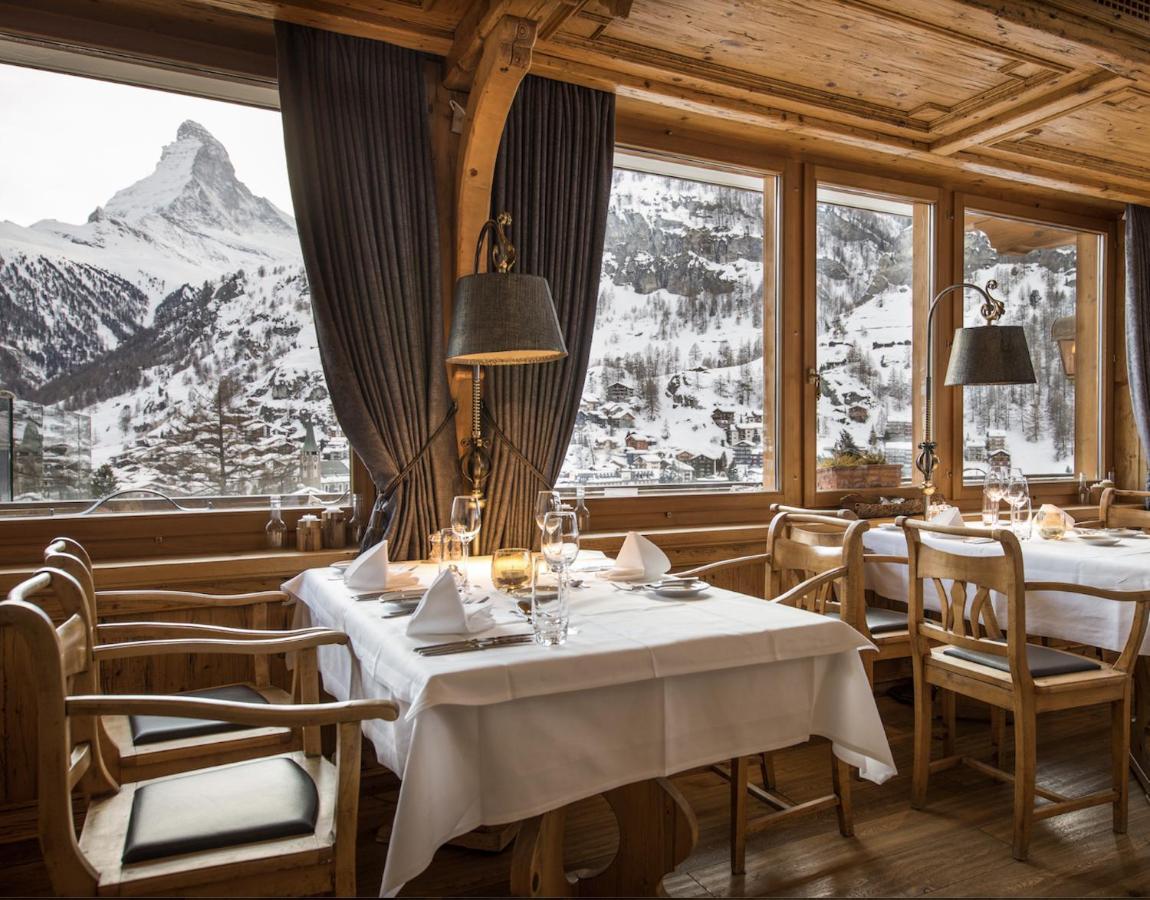 Relais & Chateaux Schonegg Zermatt Bagian luar foto