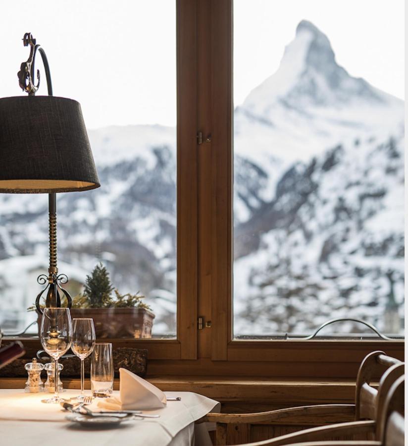 Relais & Chateaux Schonegg Zermatt Bagian luar foto