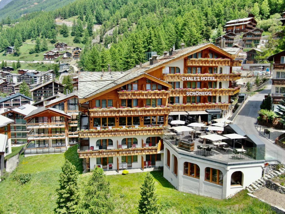 Relais & Chateaux Schonegg Zermatt Bagian luar foto