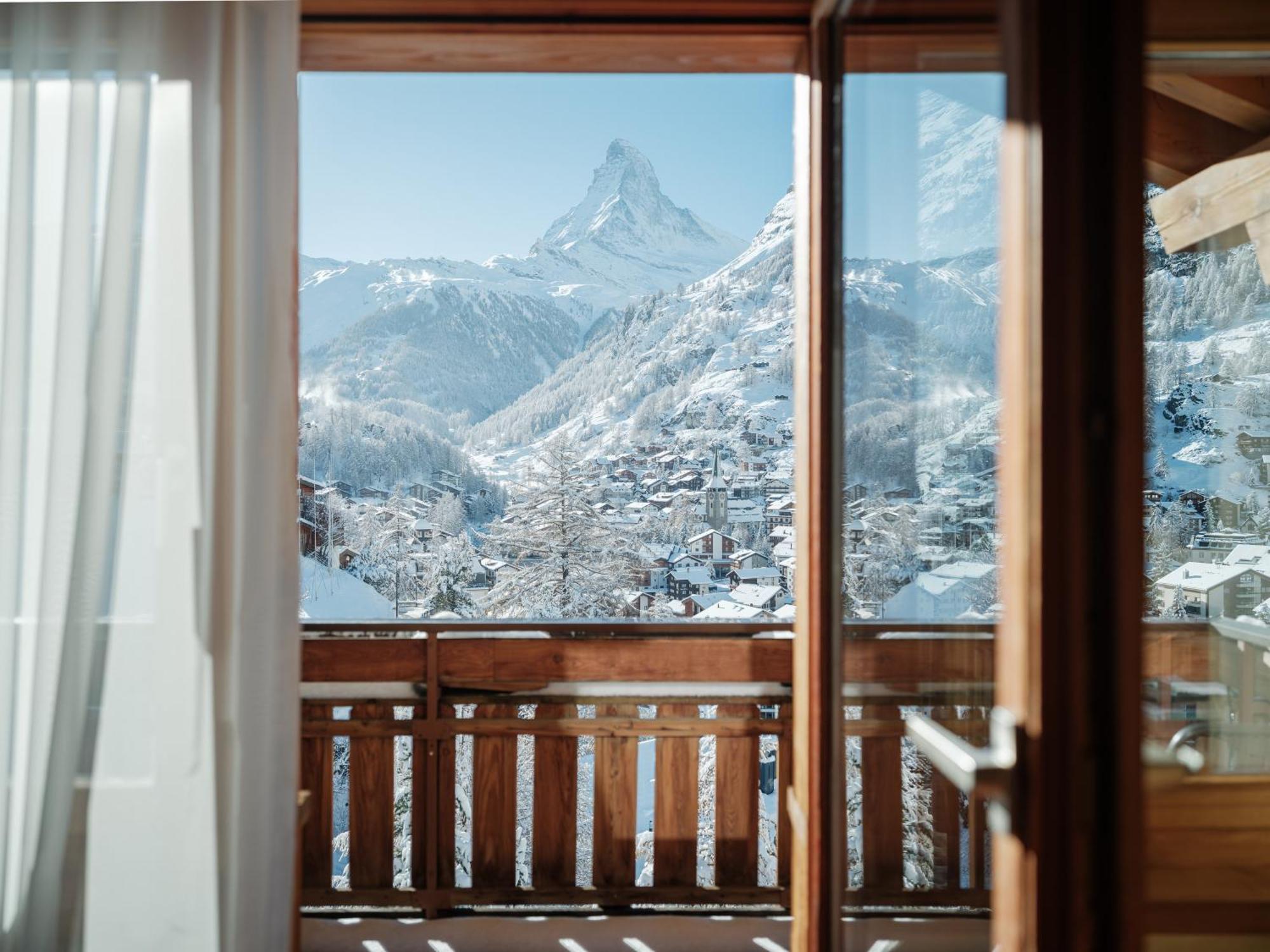 Relais & Chateaux Schonegg Zermatt Bagian luar foto