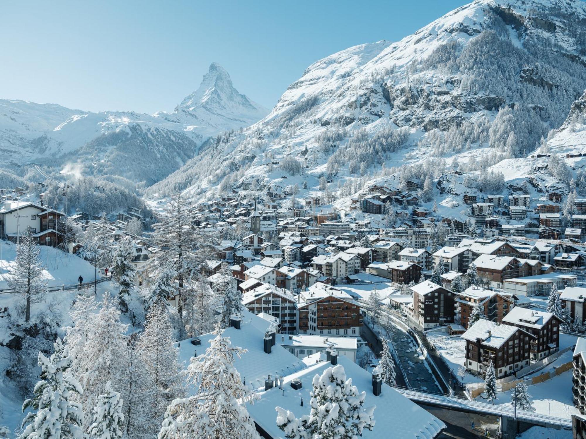 Relais & Chateaux Schonegg Zermatt Bagian luar foto