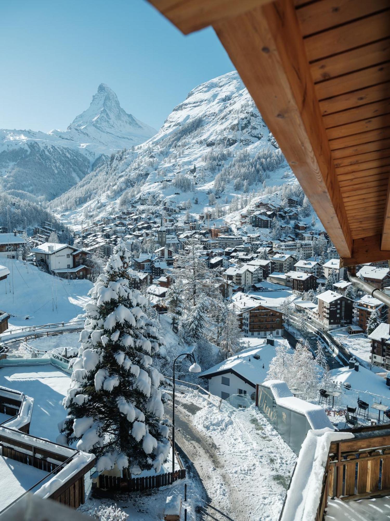 Relais & Chateaux Schonegg Zermatt Bagian luar foto