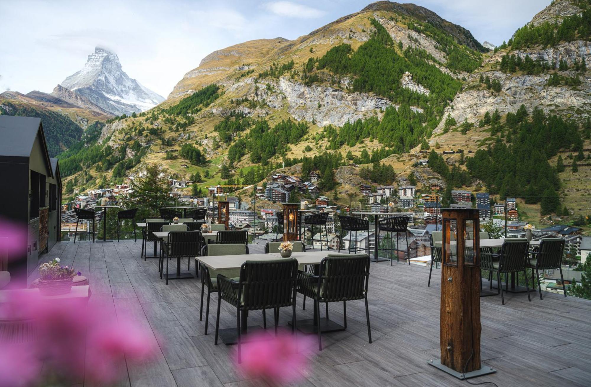 Relais & Chateaux Schonegg Zermatt Bagian luar foto