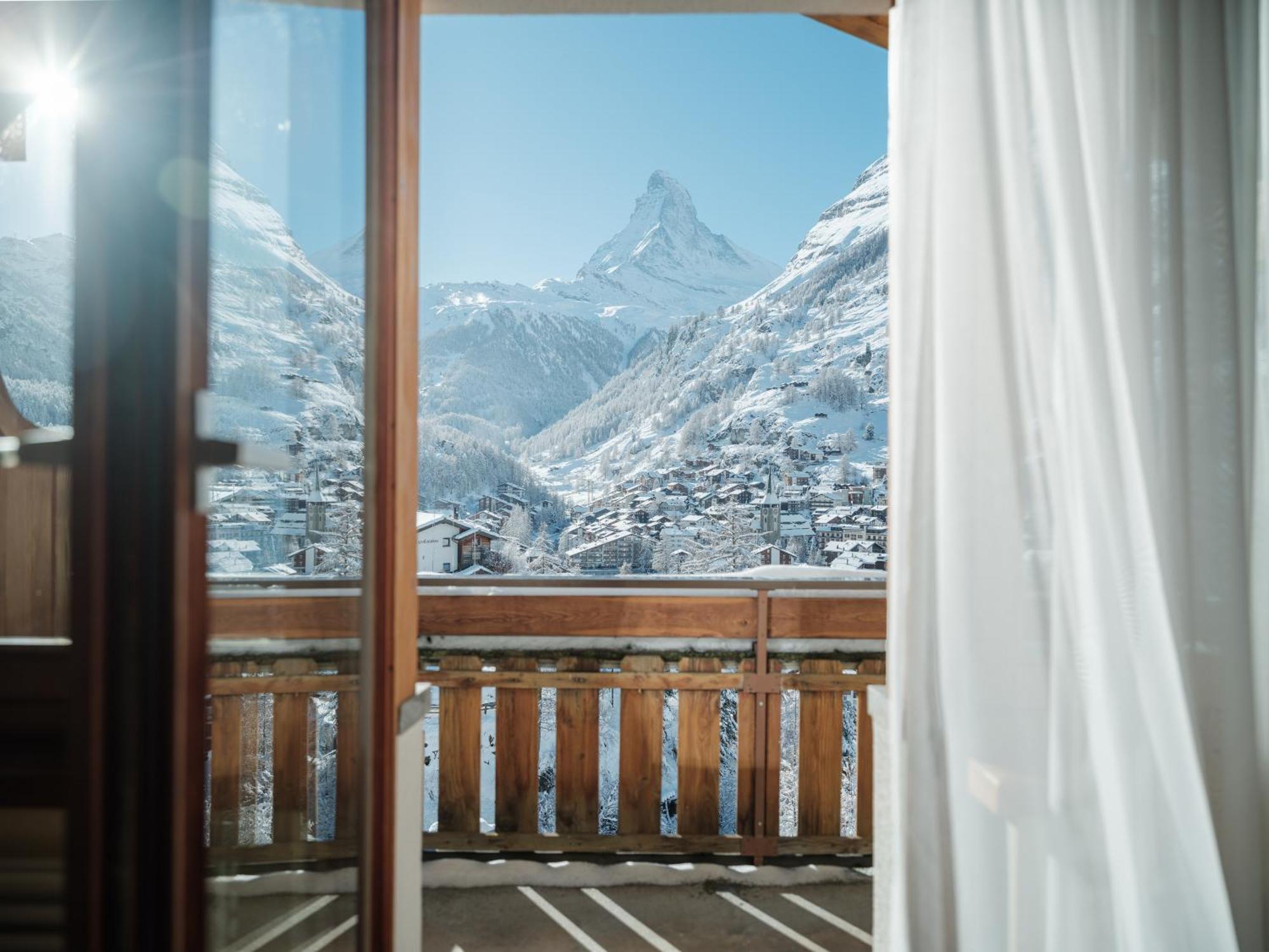 Relais & Chateaux Schonegg Zermatt Bagian luar foto