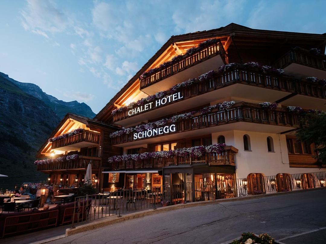 Relais & Chateaux Schoenegg Zermatt Bagian luar foto