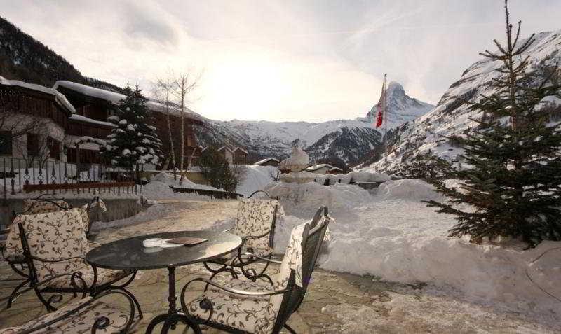 Relais & Chateaux Schonegg Zermatt Bagian luar foto