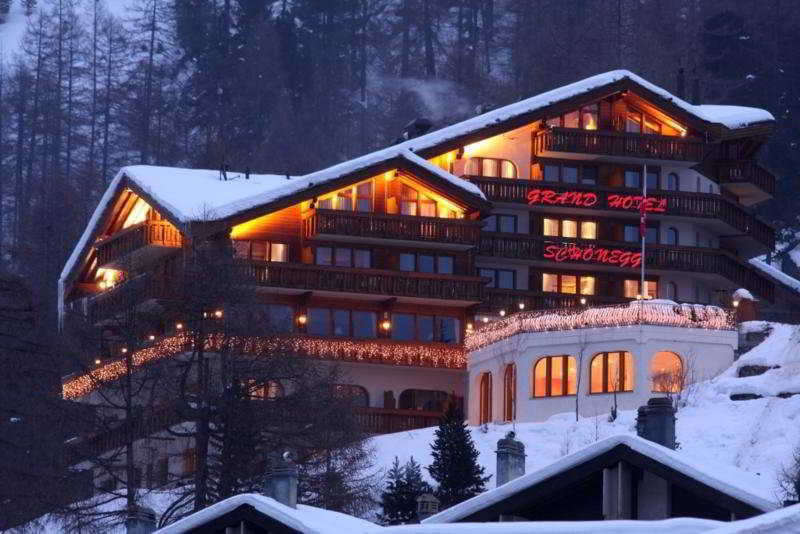 Relais & Chateaux Schonegg Zermatt Bagian luar foto