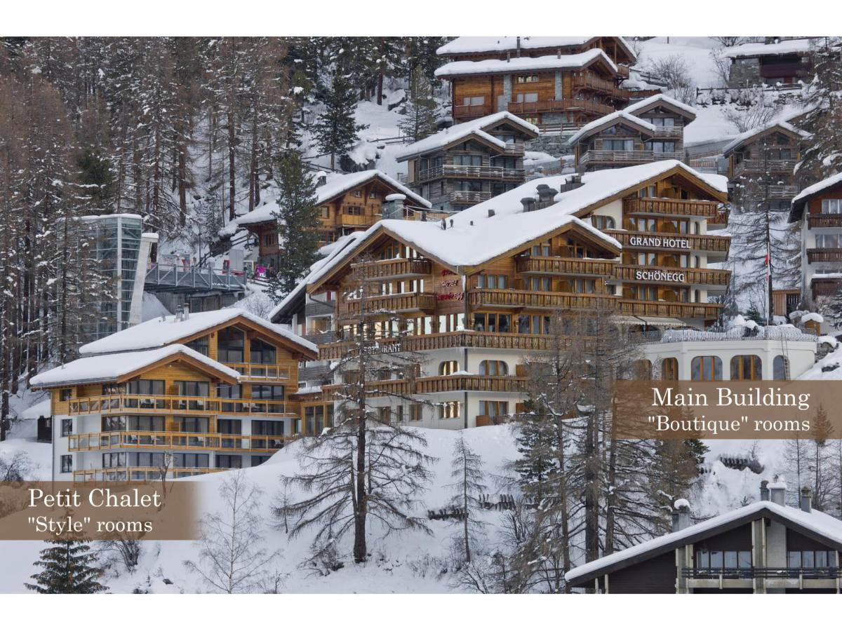 Relais & Chateaux Schonegg Zermatt Bagian luar foto